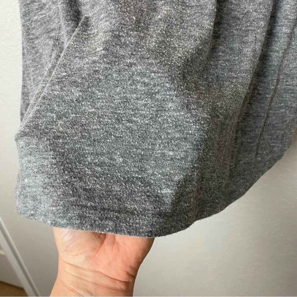 JUNK FOOD Vintage Feel Houston Texans Gray Henley Shirt Size L - Picture 7 of 7